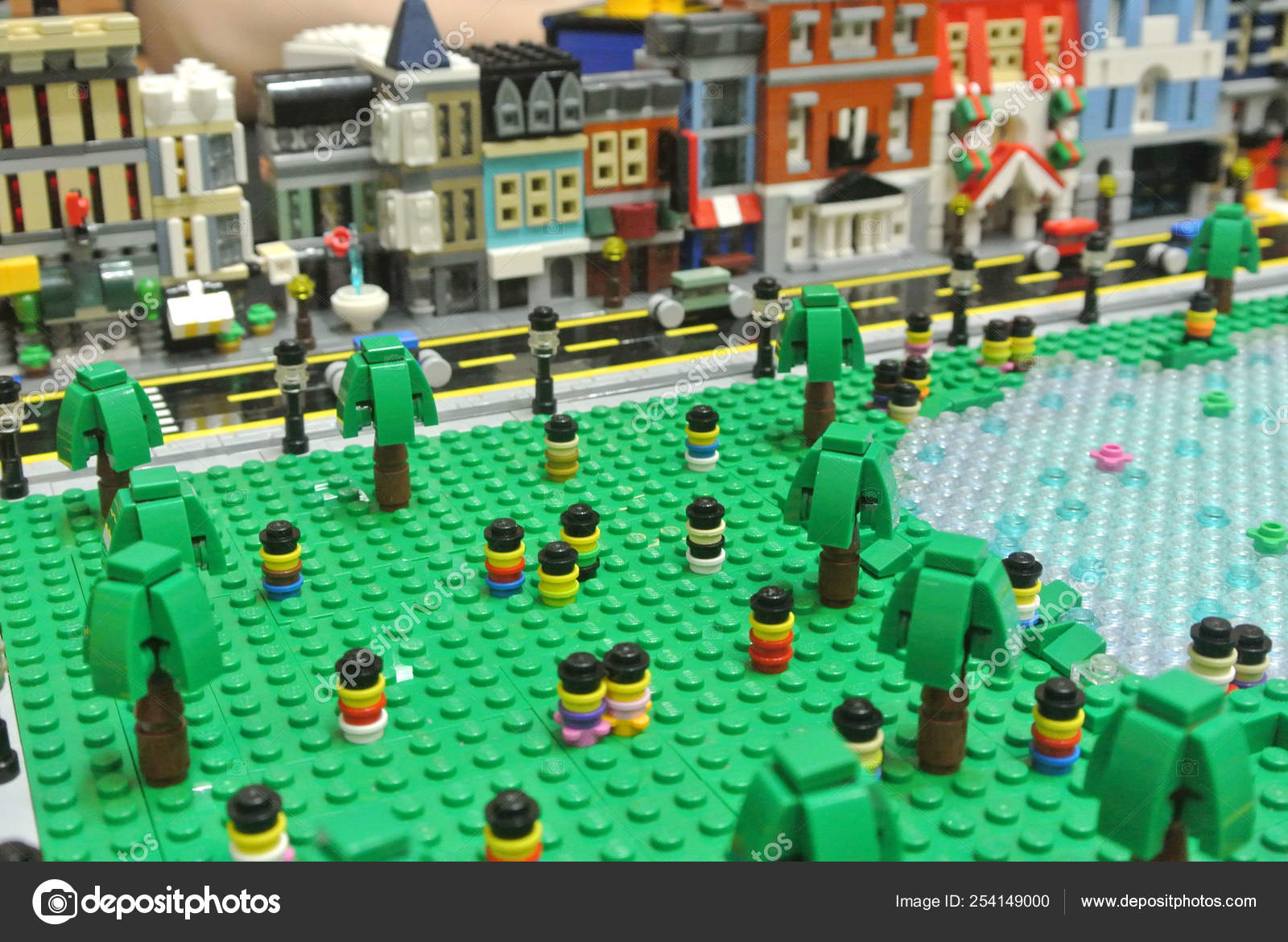 small plastic blocks