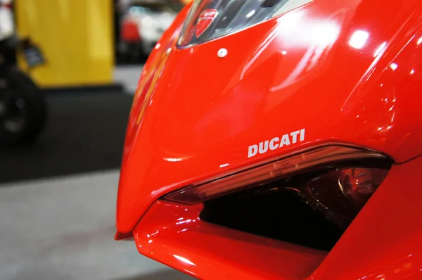 Kuala Lumpur Maleisië Maart 2018 Ducati Embleem Logo Bij Ducati — Stockfoto