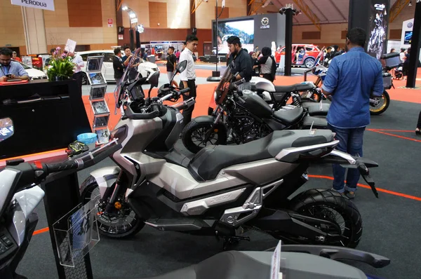 Kuala Lumpur Malasia Abril 2019 Sala Exposición Motos Ubicada Enorme — Foto de Stock