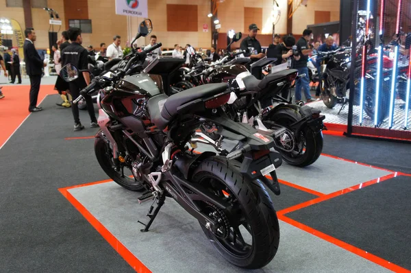 Kuala Lumpur Malasia Abril 2019 Sala Exposición Motos Ubicada Enorme — Foto de Stock