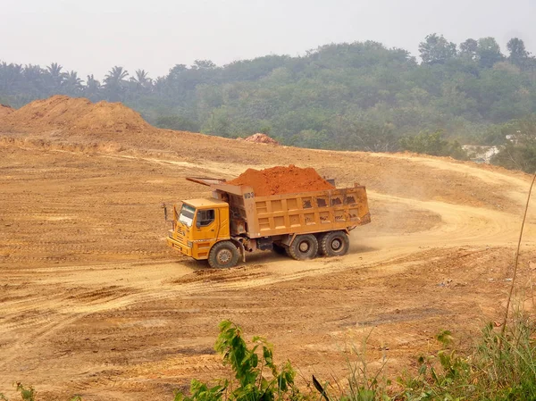 Kuala Lumpur Malasia Julio 2018 Maquinaria Pesada Vehículos Utilizan Preparación — Foto de Stock