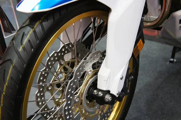 Kuala Lumpur Malaysia November 2018 Motorcycle Disk Brakes Required Provide — Stock Photo, Image