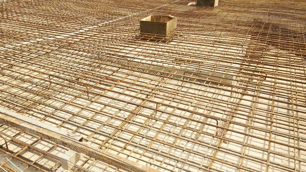 Kuala Lumpur Malaysia March 2019 Floor Slab Beam Reinforcement Bar — Stock Photo, Image