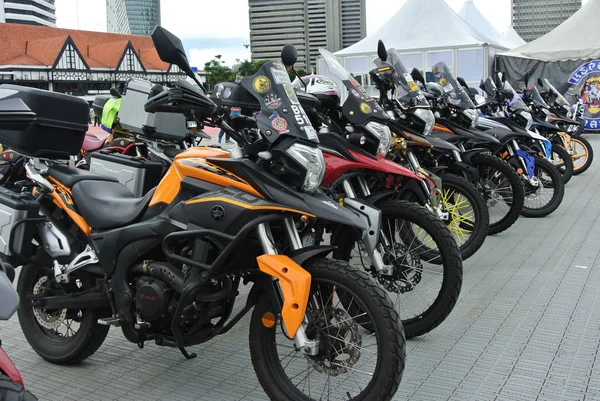 Kuala Lumpur Malaysia Februar 2018 Tourenmotorrad Für Den Abenteuerlustigen Fahrer — Stockfoto