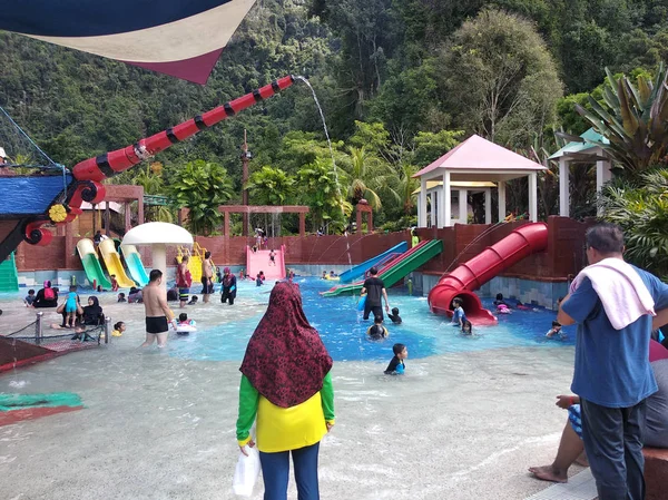 Tambun Malaisie Janvier 2016 Parc Aquatique Pour Enfants Tambun Malaisie — Photo