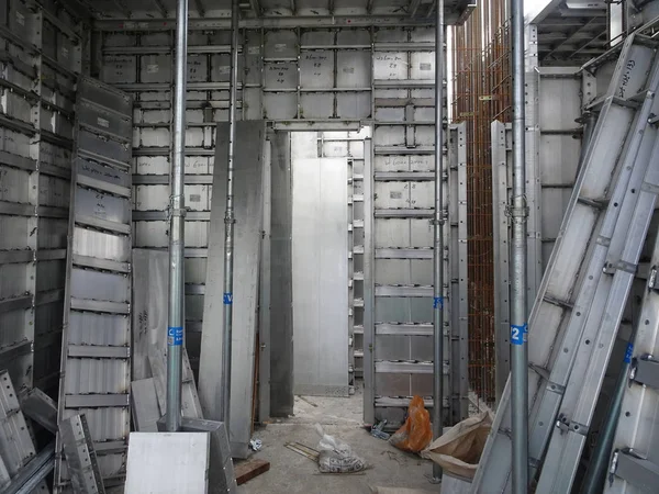 Kuala Lumpur Malaysia July 2017 Precast Aluminum Formwork Used Construction — Stock Photo, Image