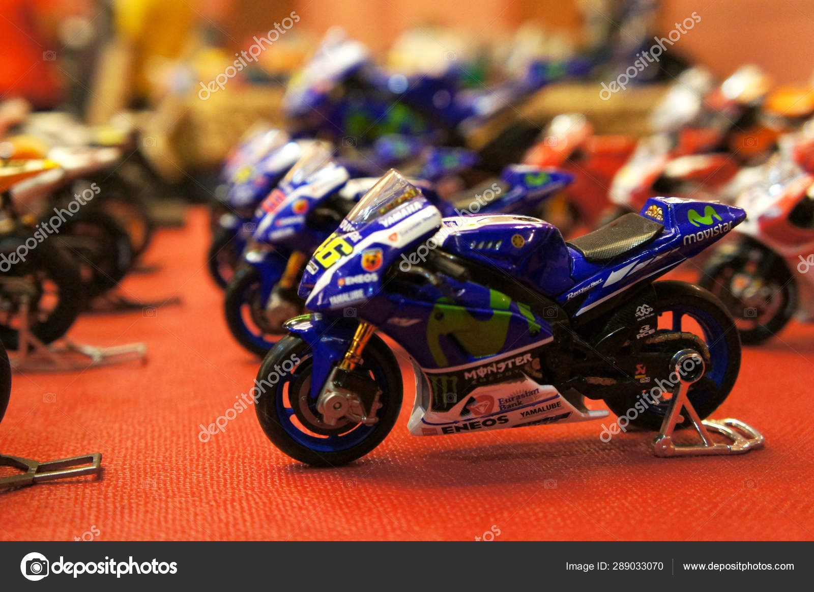 Kuala Lumpur Malasia Marzo Selectivo Enfocado Los Modelos Motocicletas  Miniatura — Foto editorial de stock © Aisyaqilumar #289033070