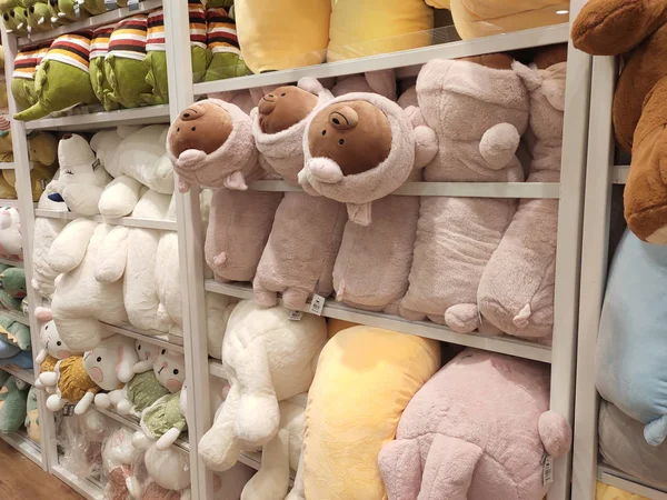 Kuala Lumpur Malaysia July 2019 Selective Focused Teddy Bears Other — Stock Photo, Image
