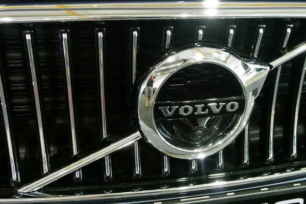 Kuala Lumpur Malaisie Novembre 2017 Emblème Voiture Volvo Logo Marque — Photo