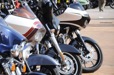 Kuala Lumpur, Malezya-Mart 24, 2018: güzel Amerikalı 'nın Harley-Davidson motosiklet. Sahibi tarafından yaratıcı özelleştirilmiş. 