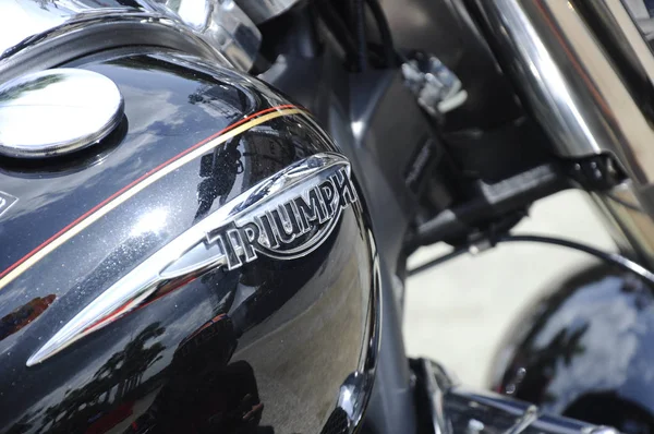Kuala Lumpur Malaysia Mars 2018 Triumph Motorcykel Varumärke Logotyper Logotyperna — Stockfoto