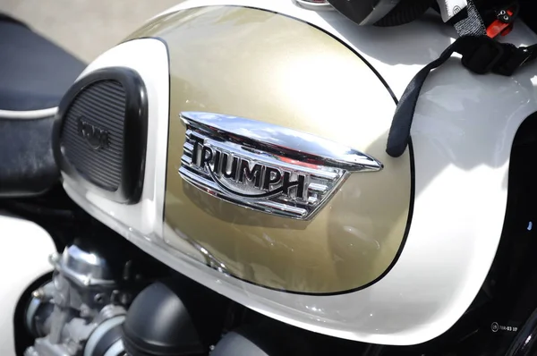 Kuala Lumpur Malaysia Mars 2018 Triumph Motorcykel Varumärke Logotyper Logotyperna — Stockfoto