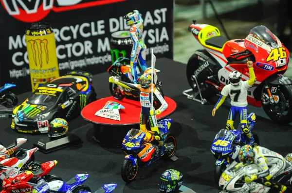 Serdang Malasia Julio 2016 Modelo Miniatura Del Campeón Motogp Valentino — Foto de Stock