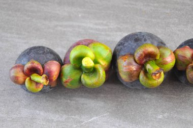 Seçici olgun mangosten izole odaklanmış