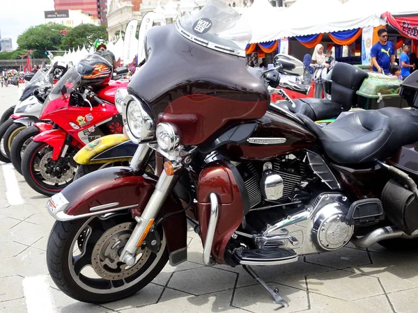 Kuala Lumpur Malajsie Březen 2018 Nádherná Americká Motorka Harley Davidson — Stock fotografie