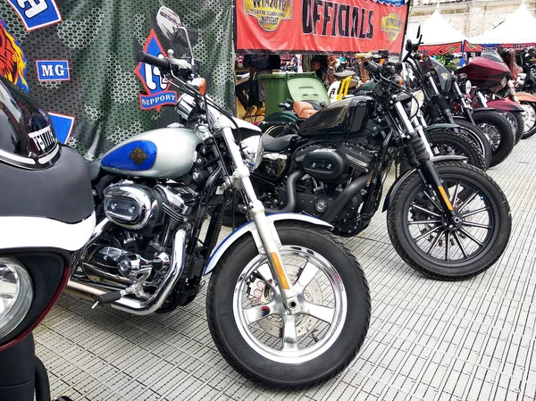 Kuala Lumpur Malaysia March 2018 Motocicleta Harley Davidson Beautiful American — Fotografia de Stock