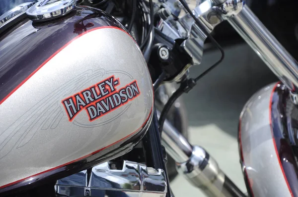 Kuala Lumpur Malaisie Juillet 2017 Conception Des Logos Harley Davidson — Photo