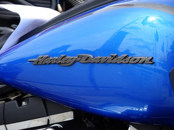 Kuala Lumpur Malaysia July 2017 Design Logotipos Motocicleta Harley Davidson — Fotografia de Stock