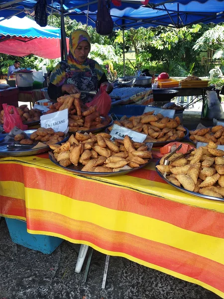 Kuala Lumpur Malasia Junio 2017 Variedad Famosos Vendedores Tradicionales Dulces —  Fotos de Stock