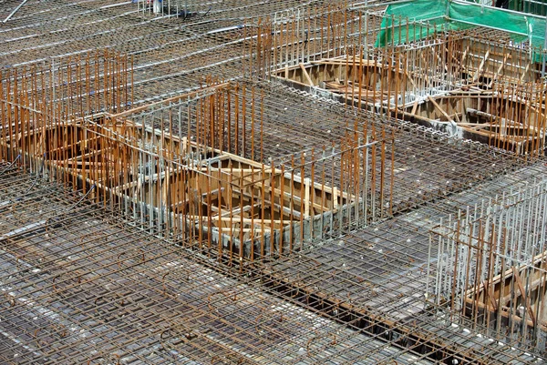 Seremban Malaysia May 2017 Steel Reinforcement Bar Used Reinforced Concrete — Stock Photo, Image