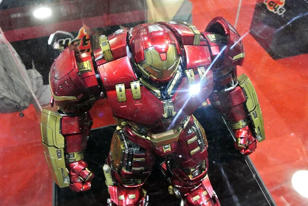 Kuala Lumpur Malaysia März 2018 Ausgewählte Iron Man Actionfiguren Aus — Stockfoto