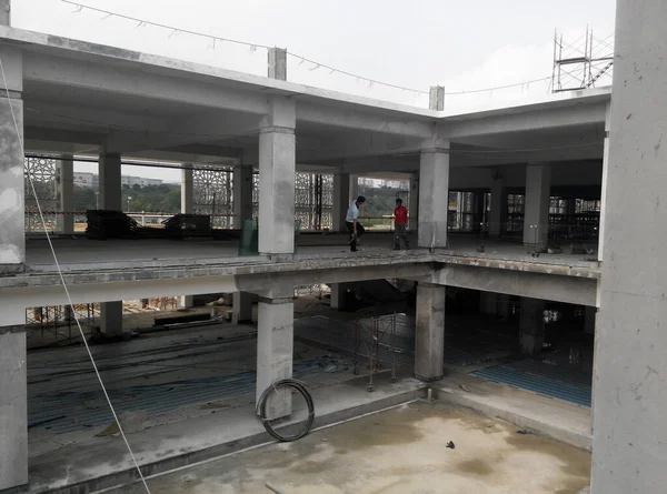 Kuala Lumpur Malaysia Maio 2018 Viga Estrutura Concreto Pilar Laje — Fotografia de Stock