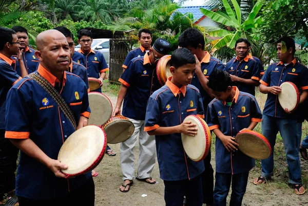 Jasin Maleisië November 2012 Kompang Een Maleis Traditionele Drums Die — Stockfoto