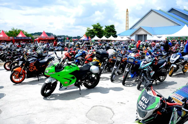 Serdang Malaysia March 2018 Thousands Motorcycles All Sizes Engine Capacities — Stock Photo, Image