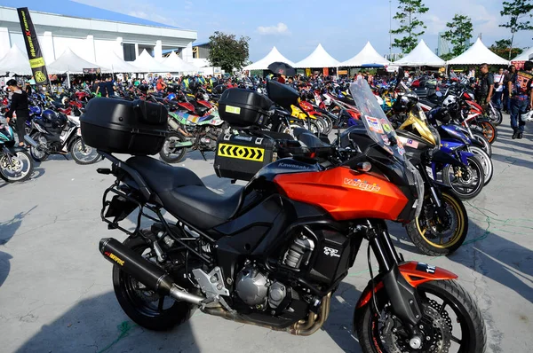 Serdang Malaysia March 2018 Milhares Motocicletas Todos Tamanhos Capacidades Motor — Fotografia de Stock