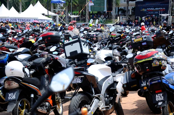 Serdang Malaysia March 2018 Tisíce Motocyklů Všech Velikostí Výkonu Jsou — Stock fotografie