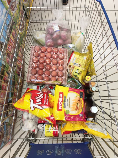Kuala Lumpur Malasia Marzo 2020 Los Comestibles Que Han Sido —  Fotos de Stock