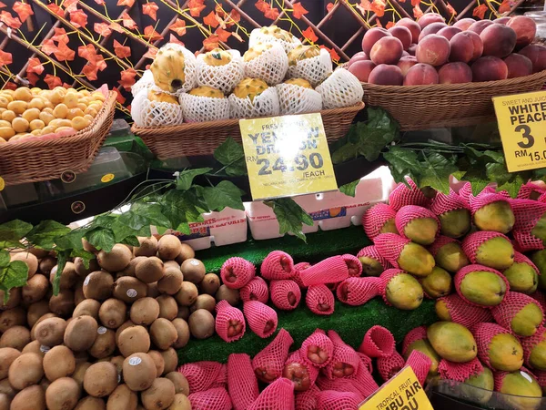 Seremban Malaysia June 2020 Fruits Sold Shops Sort Type Make — Stock Photo, Image