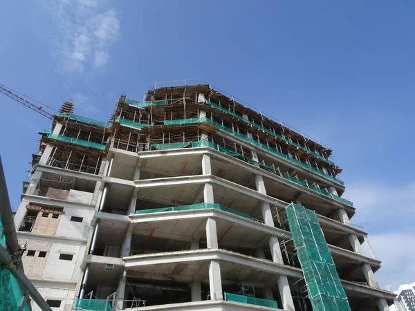 Seremban Malaysia March 2020 Steel Reinforced Concrete Structure Built Construction — Stock Photo, Image