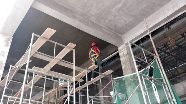 Seremban Malaysia March 2020 Steel Reinforced Concrete Structure Built Construction — Stock Photo, Image