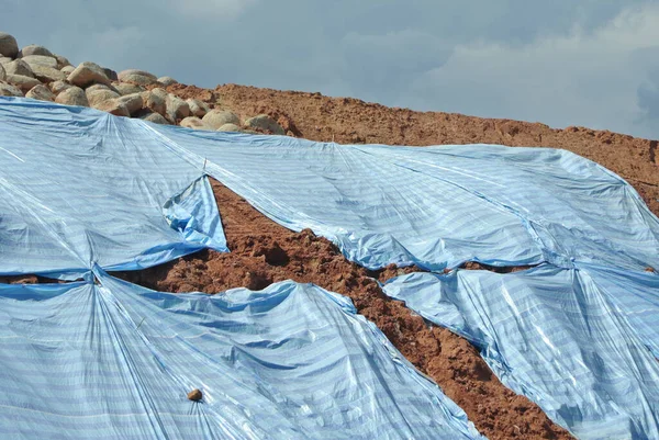 Seremban Malasien Mars 2019 Plasten Utspridd Över Ytan Sluttningen För — Stockfoto