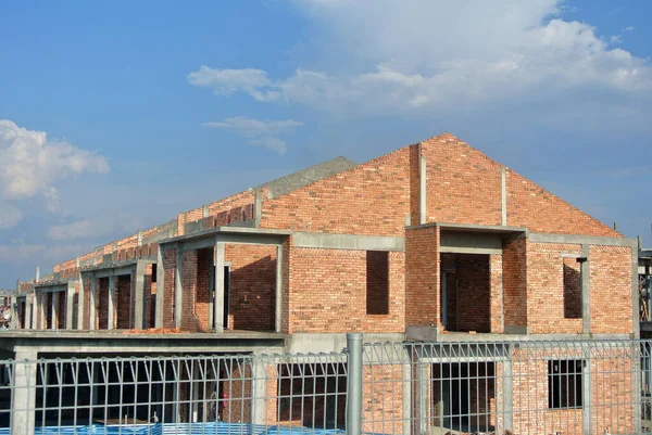 Seremban Malaysia Abril 2020 Nova Casa Terraço Luxo Dois Andares — Fotografia de Stock