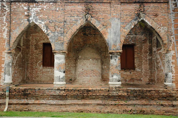 Pattani Thailand July 2014 Mesquita Histórica Kru Feita Tijolos Com — Fotografia de Stock