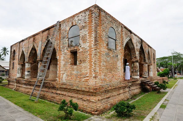 Pattani Thailand Juli 2014 Historische Kru Moskee Die Gemaakt Van — Stockfoto