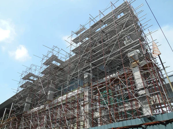 Serdang Malaysia June 2016 Construção Andamento Serdang Malásia Durante Dia — Fotografia de Stock