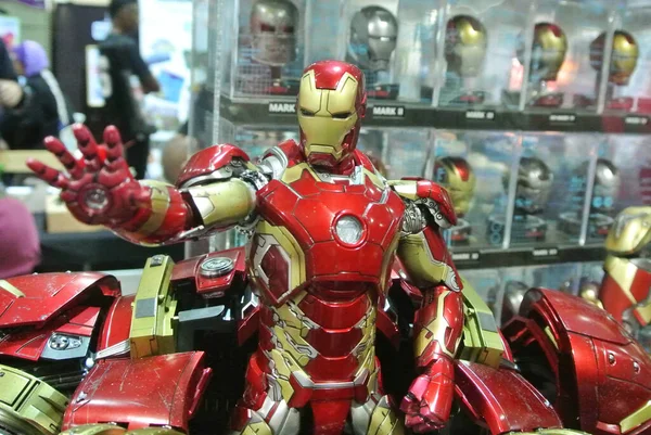 Kuala Lumpur Malaysia November 2017 Iron Man Action Figure Marvel — стоковое фото