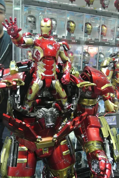 Kuala Lumpur Malaysia November 2017 Iron Man Akciófigura Marvel Iron — Stock Fotó