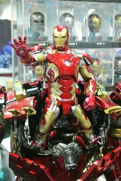 Kuala Lumpur Malaysia November 2017 Iron Man Akciófigura Marvel Iron — Stock Fotó