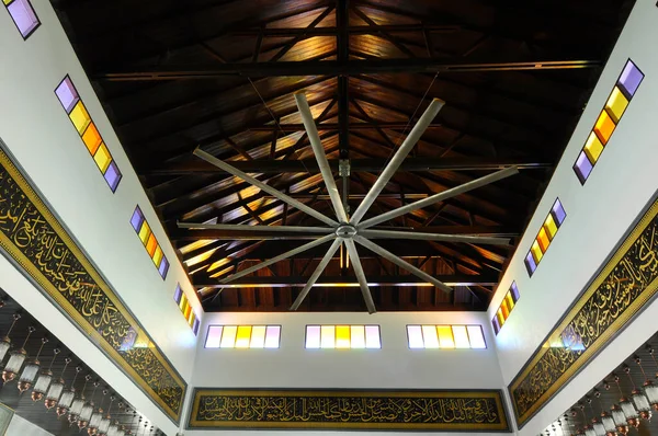 Kelantan Malaysia Marca 2014 Meczet Bunut Payung Nowy Meczet Zbudowany — Zdjęcie stockowe