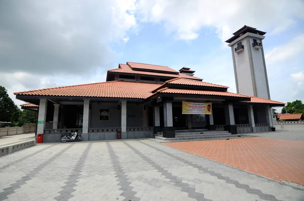 Kelantan Malaysia Mart 2014 Bunut Payung Camii Slami Geometri Slami — Stok fotoğraf