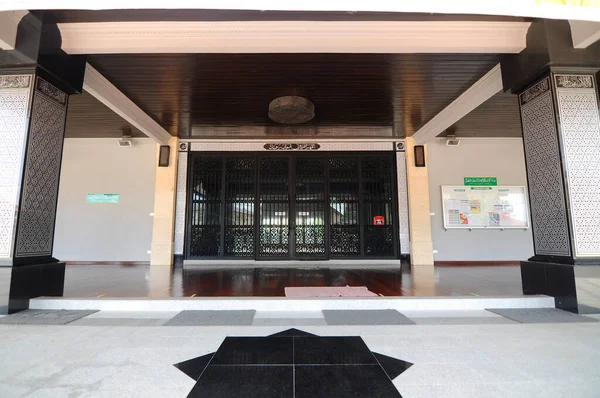 Kelantan Malásia Março 2014 Bunut Payung Mesquita Nova Mesquita Construir — Fotografia de Stock