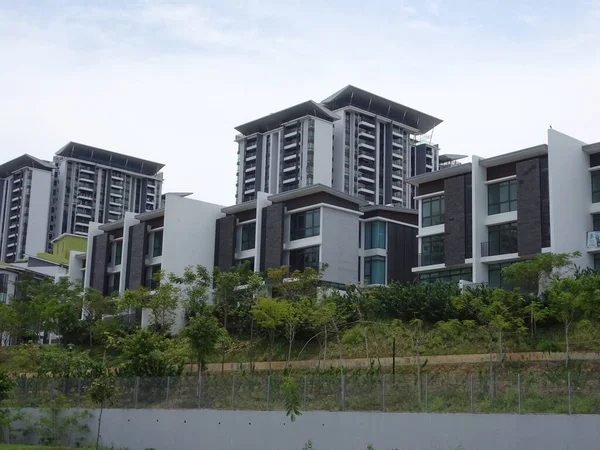 Seremban Malaysia September 2017 Double Story Luxury Terrace House Seremban — 图库照片