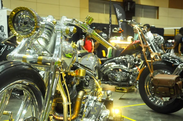 Kuala Lumpur Malaysia Maj 2016 Niestandardowa Wystawa Motocyklowa Harley Davidson — Zdjęcie stockowe