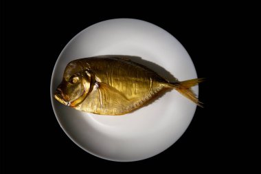 Kurutulmuş lezzetli deniz balığı.