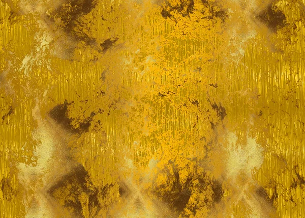 Золота Фольга Папір Декоративна Текстура Фон Художньої Роботи Ілюстрація — стокове фото