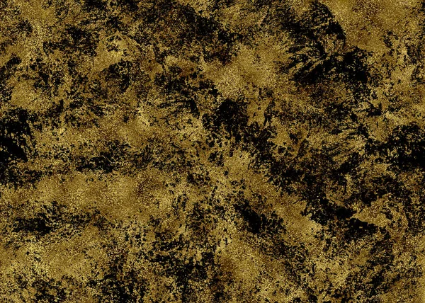 Golden Abstract Fond Texture Papier Décoratif Pour Les Œuvres Art — Photo